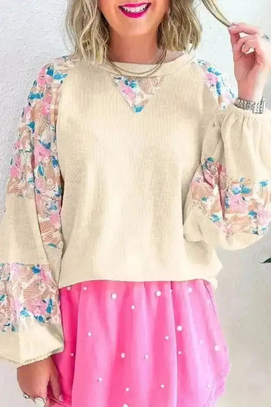 Floral Blouses Floral Fresco Artisan Blouse