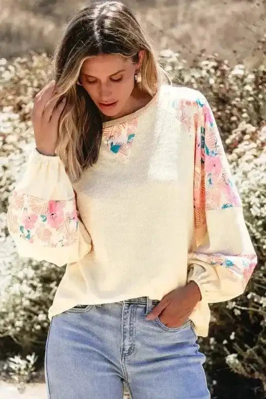 Floral Blouses Floral Fresco Artisan Blouse