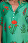 Floral Blouses Lush Floral Short Sleeve Blouse – Women’s Boho Summer Top