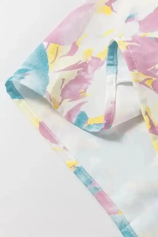 Floral Blouses Petal Delight Baggy Blouse