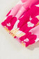 Floral Blouses Pink Blooming Floral Shirt