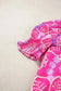 Floral Blouses Rose Floral Smocked Blouse