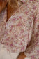 Floral Blouses Vintage Bloom Bishop Shirt