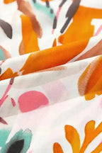 Floral Blouses Vivid Vibes Frilled Blouse