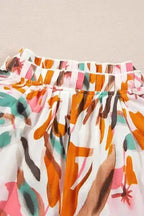 Floral Blouses Vivid Vibes Frilled Blouse