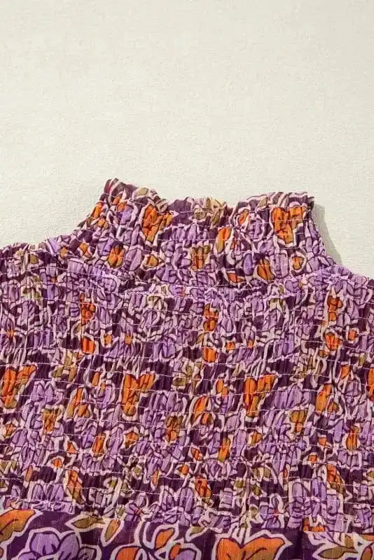 Floral Dresses Autumn Bloom Mini Dress