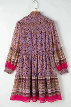 Floral Dresses Autumn Bloom Mini Dress