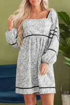 Floral Dresses Blossom Elegance Mini Dress