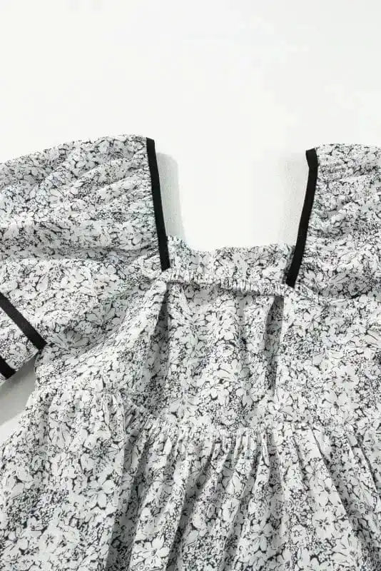 Floral Dresses Blossom Elegance Mini Dress