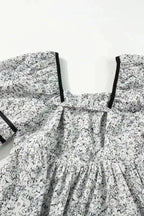 Floral Dresses Blossom Elegance Mini Dress