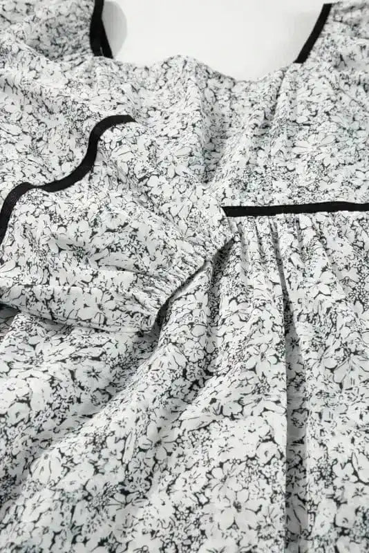 Floral Dresses Blossom Elegance Mini Dress