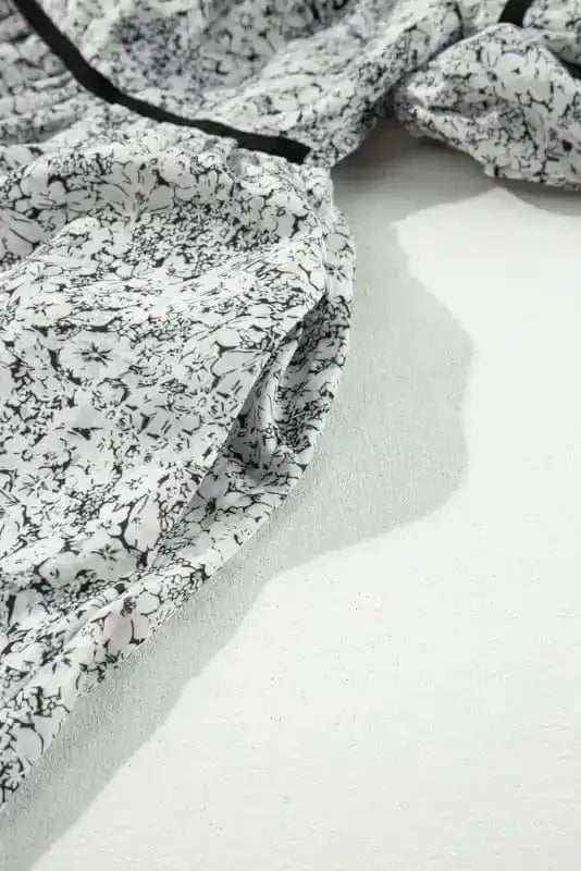 Floral Dresses Blossom Elegance Mini Dress