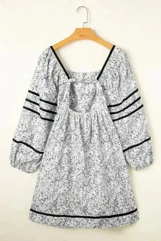 Floral Dresses Blossom Elegance Mini Dress