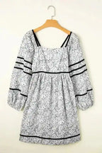 Floral Dresses Blossom Elegance Mini Dress