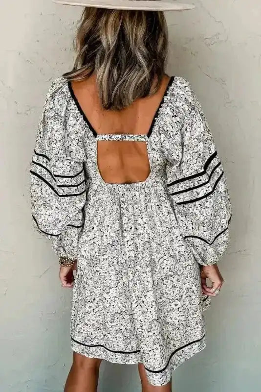 Floral Dresses Blossom Elegance Mini Dress