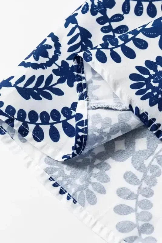 Floral Dresses Blossom Knot Wrap Dress