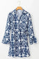 Floral Dresses Blossom Knot Wrap Dress