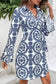 Floral Dresses Blossom Knot Wrap Dress