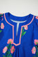 Floral Dresses Blue Floral Summer Mini Dress