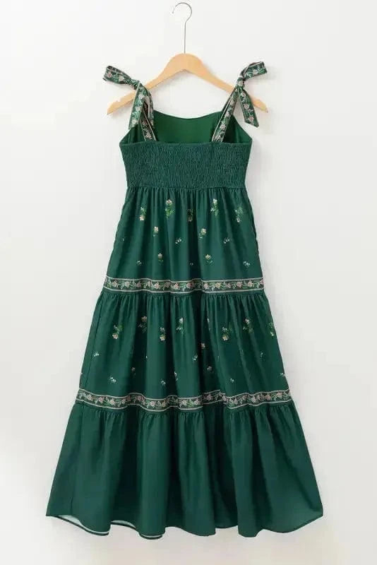 Floral Dresses Bohemian Bloom Maxi Dress