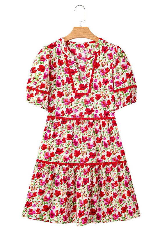 Floral Dresses Boho Bloom Tiered Dress