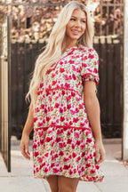 Floral Dresses Boho Bloom Tiered Dress