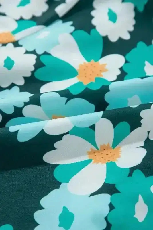 Floral Dresses Fleur Chic Frolic Shirt Dress