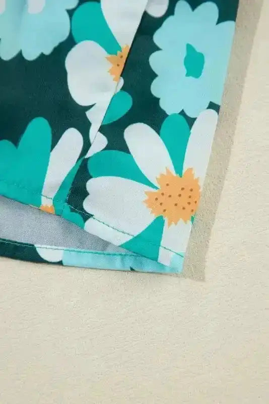 Floral Dresses Fleur Chic Frolic Shirt Dress