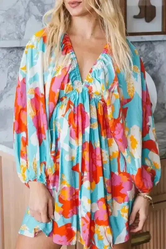 Floral Dresses Flora Charm Empire Dress