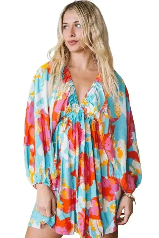 Floral Dresses Flora Charm Empire Dress