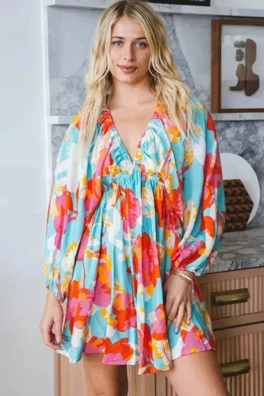 Floral Dresses Flora Charm Empire Dress