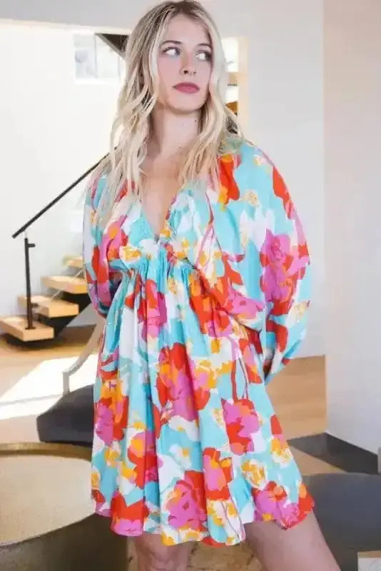 Floral Dresses Flora Charm Empire Dress