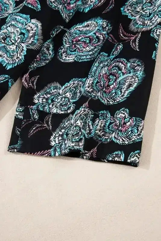 Floral Dresses Flora Fantasy Lapel Dress