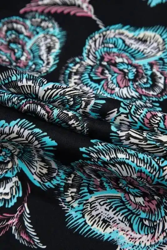 Floral Dresses Flora Fantasy Lapel Dress