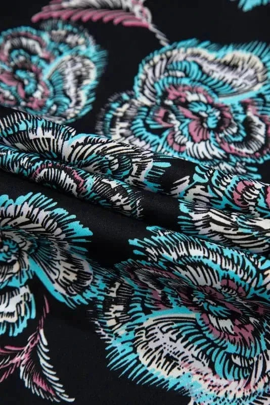 Floral Dresses Flora Fantasy Lapel Dress