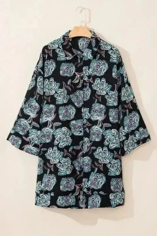 Floral Dresses Flora Fantasy Lapel Dress