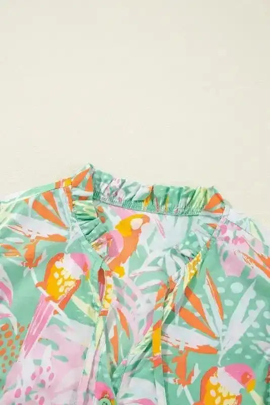 Floral Dresses Floral Whimsy Flutter Dress