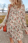 Floral Dresses Lilies Luxe Mini Dress