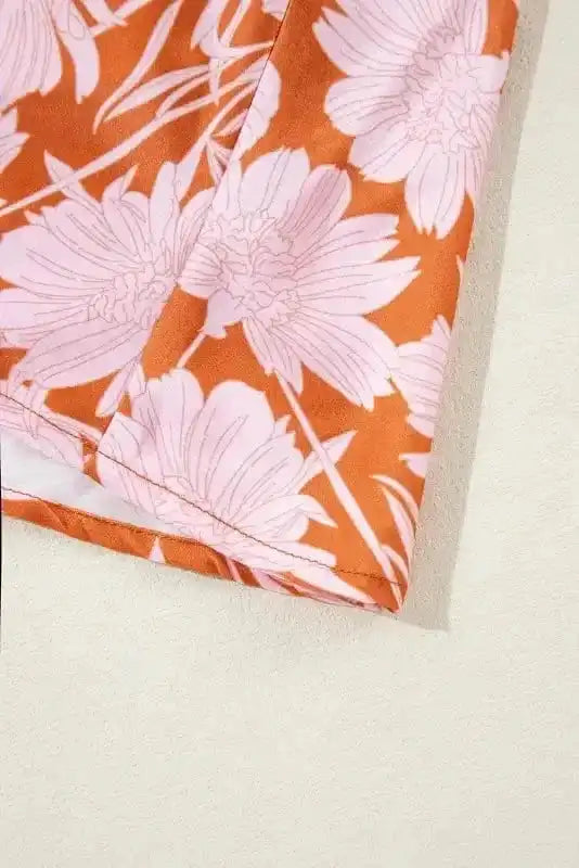 Floral Dresses Rosette Whimsy Smocked Dress