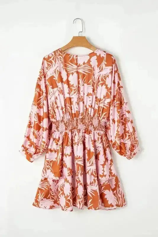 Floral Dresses Rosette Whimsy Smocked Dress