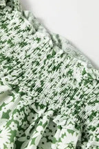 Floral Dresses Shirred Floral Mini Dress