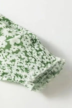 Floral Dresses Shirred Floral Mini Dress