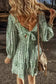 Floral Dresses Shirred Floral Mini Dress