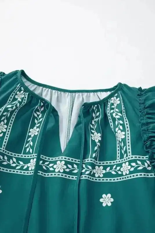 Floral Dresses Skobeloff Boho Chic Mini Dress