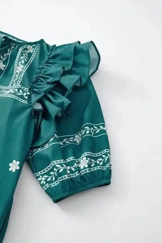 Floral Dresses Skobeloff Boho Chic Mini Dress