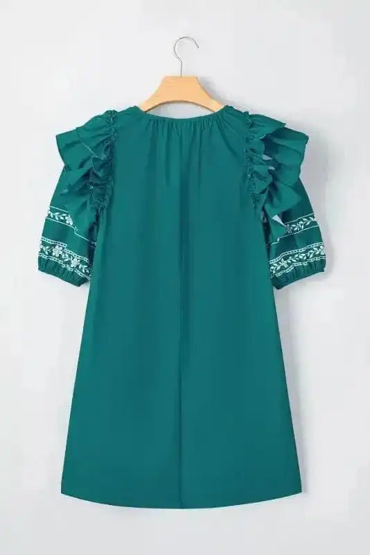 Floral Dresses Skobeloff Boho Chic Mini Dress