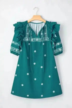 Floral Dresses Skobeloff Boho Chic Mini Dress