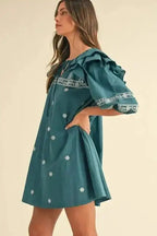 Floral Dresses Skobeloff Boho Chic Mini Dress