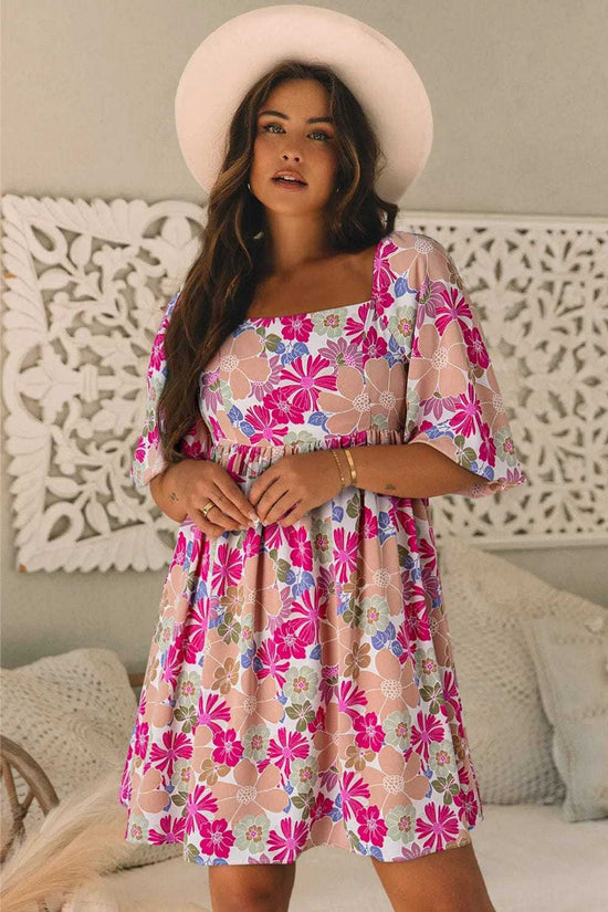 Floral Dresses Summer Floral Babydoll Dress