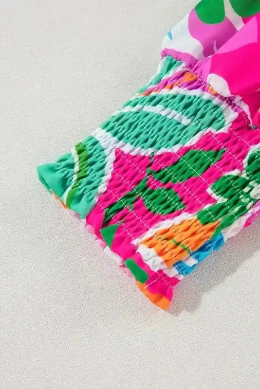 Floral Dresses Verdant Vogue Botanical Mini Dress